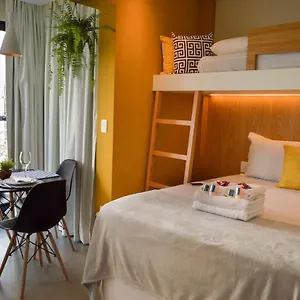  Apartamento Easy Star - Moderno Studio Ao Lado Da Faria Lima - Fe02g Brasil